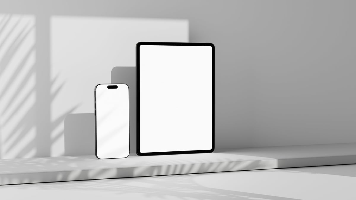 Responsive website across tablet and phone